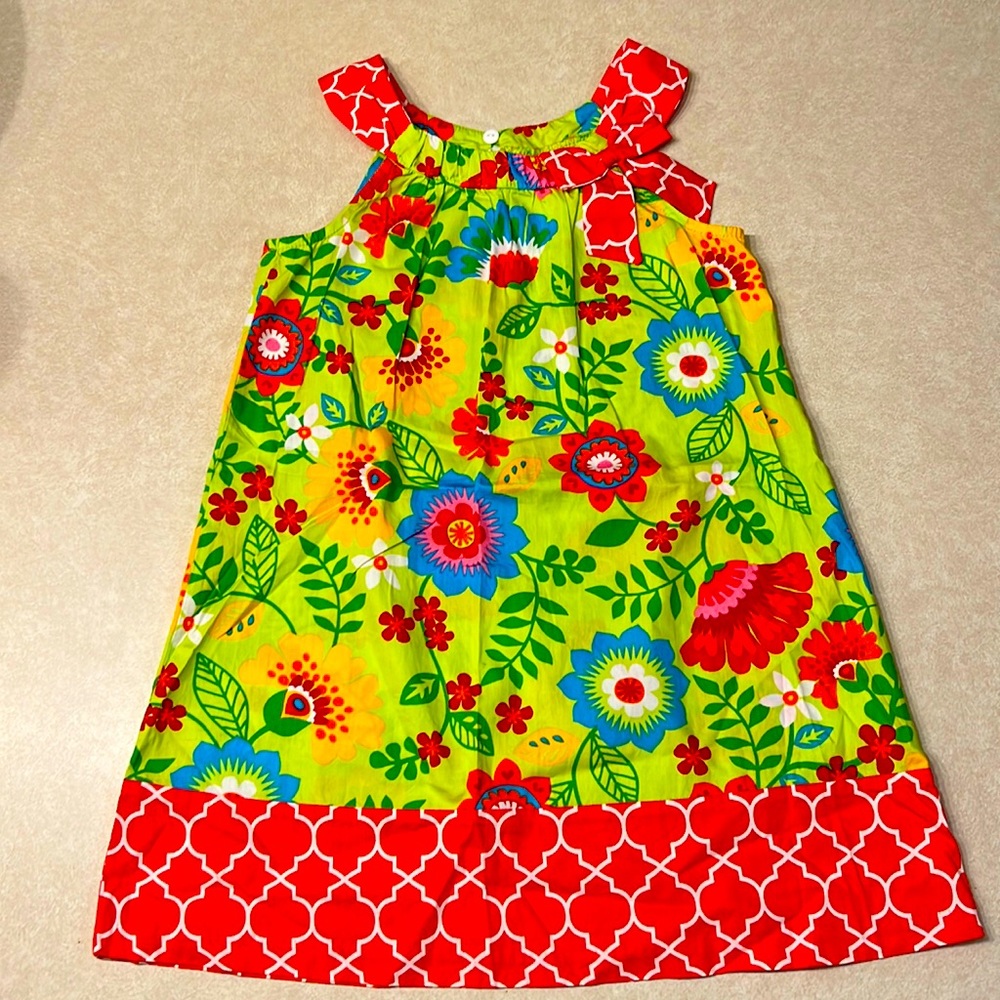 Bonnie Jean size 6 multicolor floral dress.